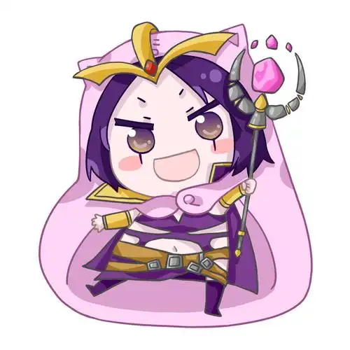 lol 英雄联盟 诡术妖姬 q版妖姬三国