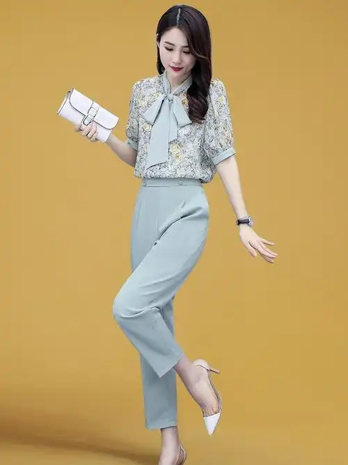 2021流行女装套装新款夏季时尚搭配气质夏装连衣裙