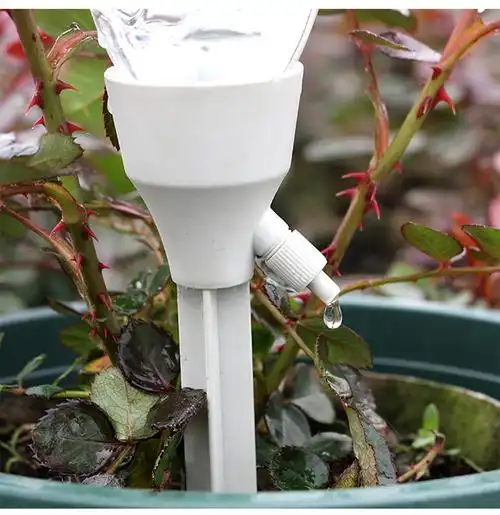 新款水滴器懒人家用盆栽滴灌自动浇花神器出差可调节滴水器渗水器