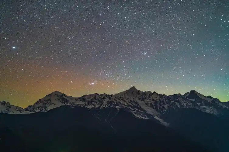 梅里雪山星空