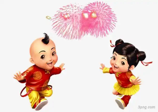 2018年春节中国娃娃