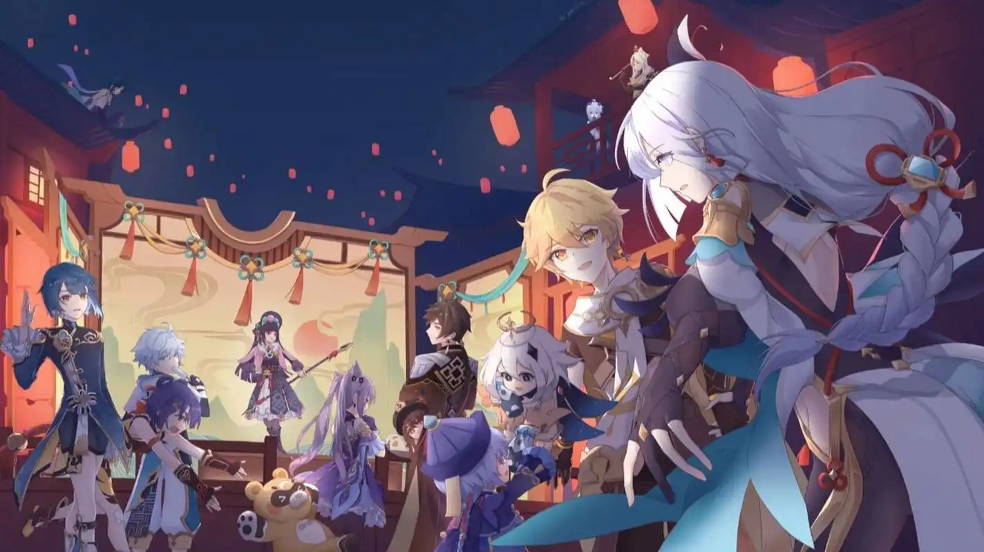 原神 各种人物大合照