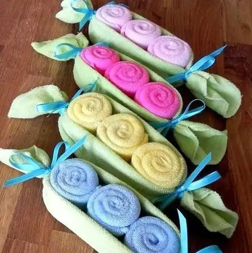 怎么用毛巾折小动物毛巾折叠小熊