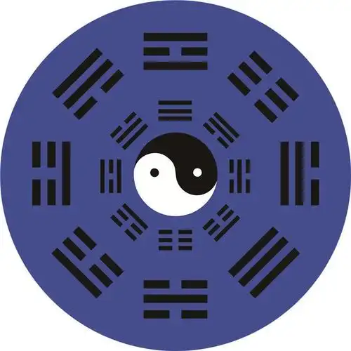 阴阳太极八卦图地毯传统民族文化道教地垫练功打坐地垫