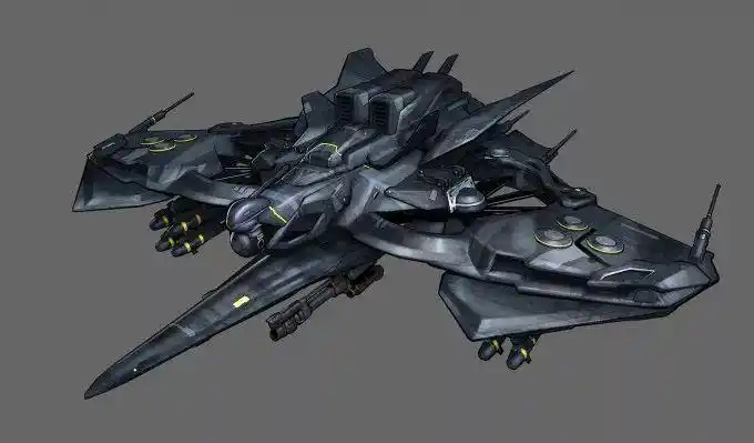 科幻电影中的枪械幻想插画美图