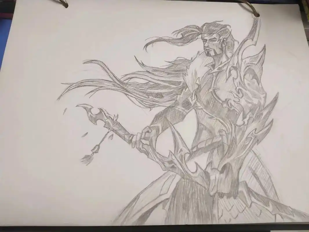 俺儿的作品,这是一个从来没有跟任何人学过也没有