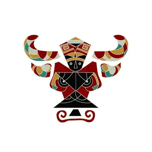 彝族元素设计 万花