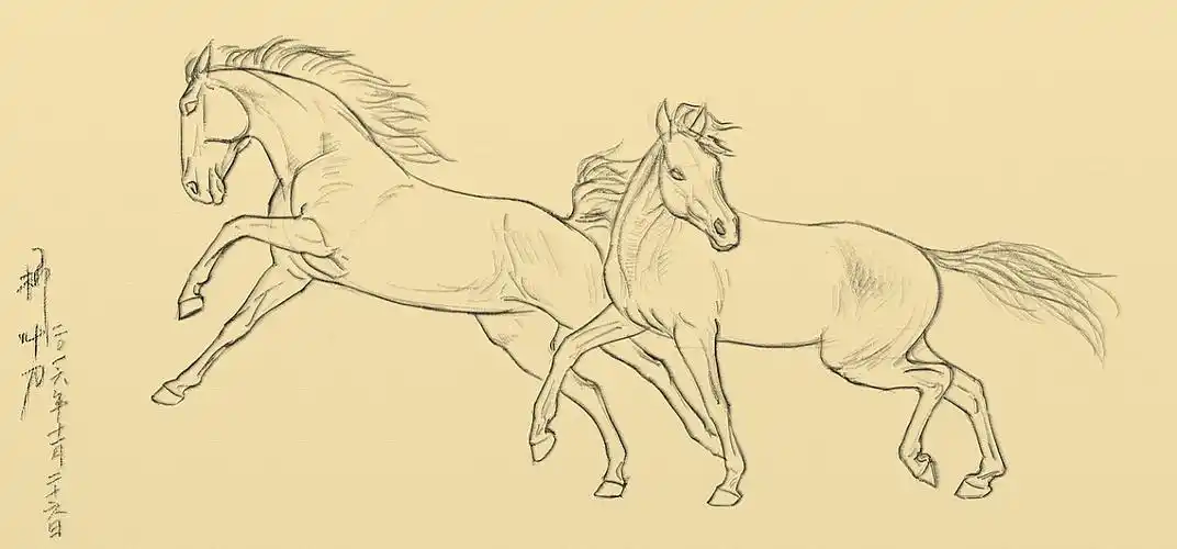 绝尘而逸 骋风四海的骏马