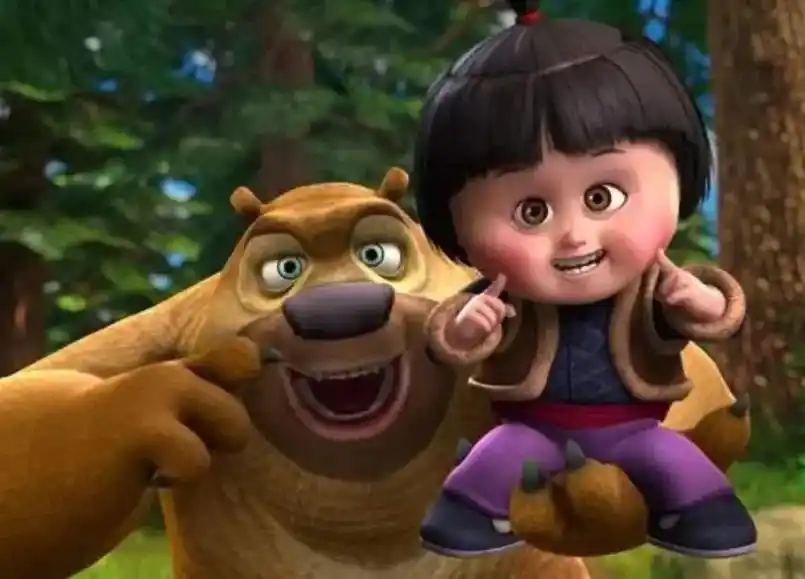 光头强 #童年动画 - 抖音