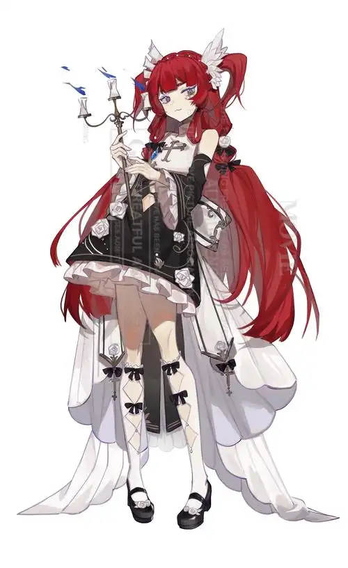 个人live2d形象立绘 拆分,老师们给点~ - 米画师