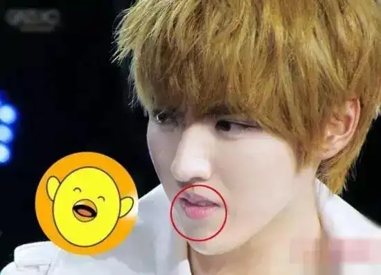 宋祖儿樱桃小嘴兜不住牙齿同款嘴巴的男星都很帅啊