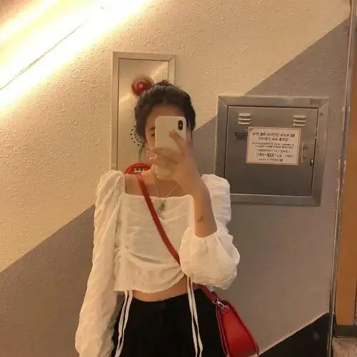 微信头像挡脸女