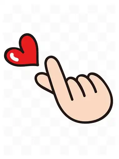 爱心手势图标爱 i>你 /i>浪漫手势