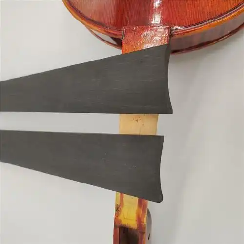 大中小提琴印尼乌木指板 小提琴制作材料配件 弦枕 4/4大提琴棱形指板