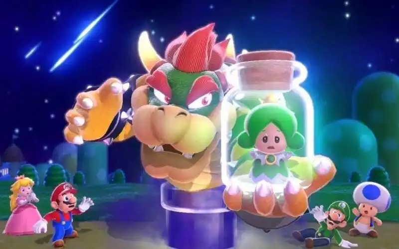 小c超级马里奥3d大陆实况完结篇喵喵库巴