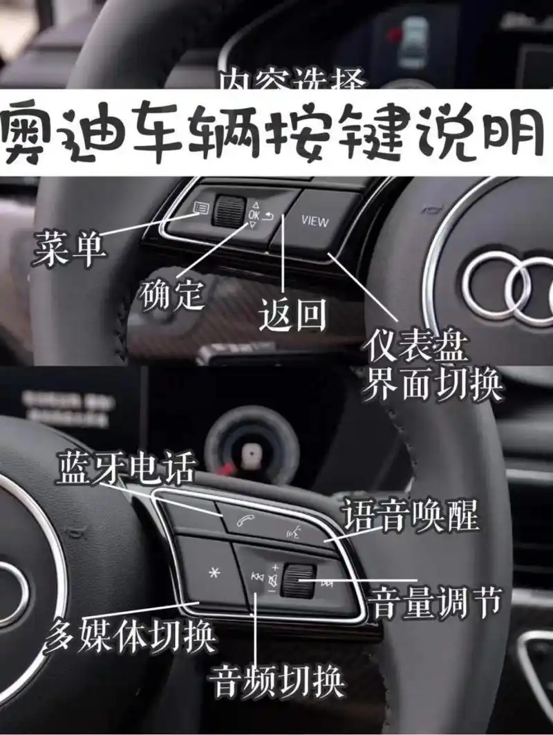 奥迪q5l车内按键说明,此视频献给尊贵的奥迪q5l车主以及即将成为奥迪