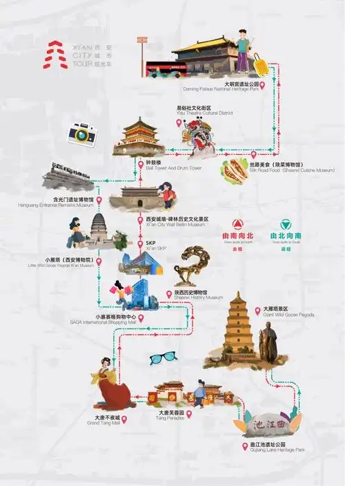 忒色仙游快上车跟着城市观光车探寻西安记忆微视频大赛正式启动