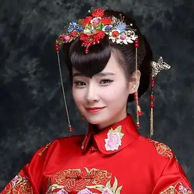 女生桃心刘海发型图片大全女生桃心空气刘海发型