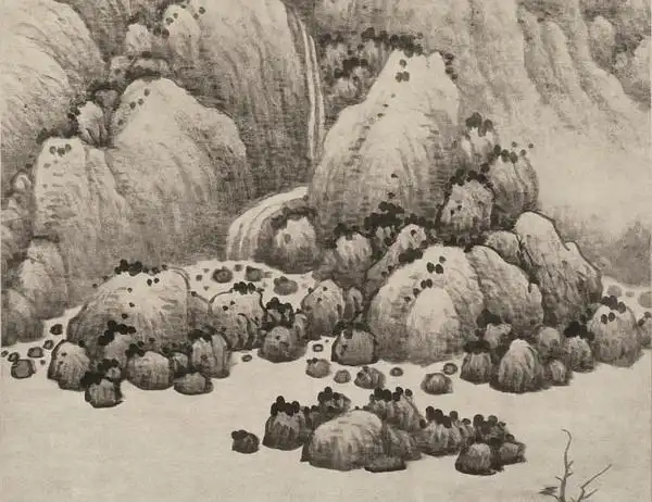 清 龚贤 水墨山水