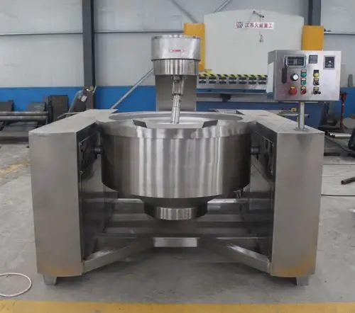 高粘度酱料搅拌炒锅 电磁行星搅拌炒锅