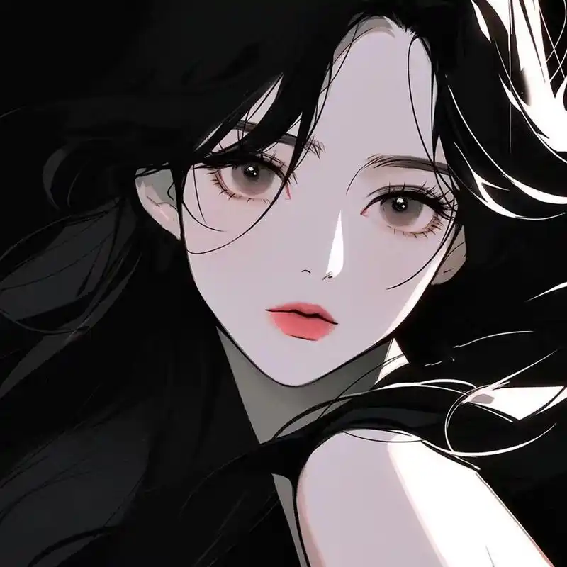 头像分享 | 黑色系动漫女头. 黑色系动漫女头来啦