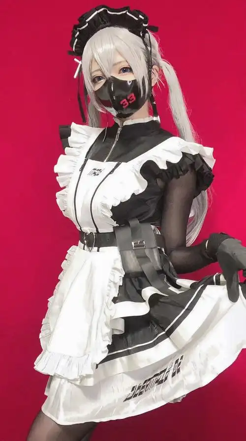 日本美女cos明日香美图赏爱穿胶衣展示好身材