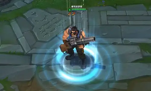 lol法外狂徒格雷福斯男枪皮肤怒之火炮特效展示视频