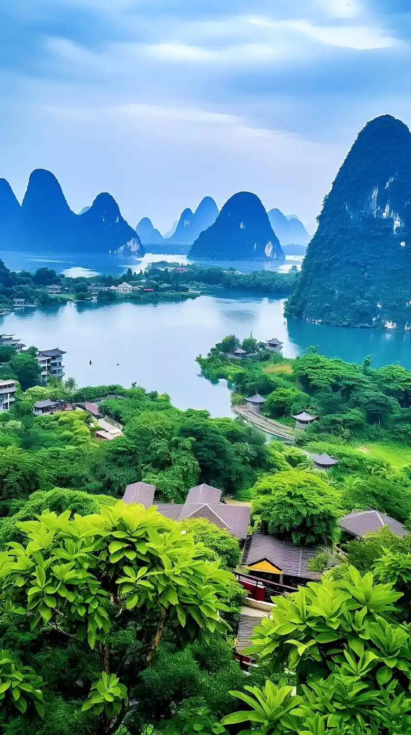 抖音搜索【桂林漓江】,和我一起,领略
