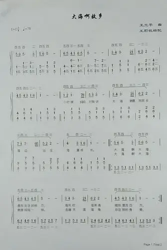 第5课"大海啊故乡"2020年6月电子琴中级1737(续篇)