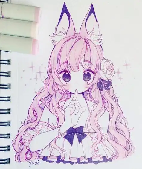 动漫人物手绘简单 动漫人物手绘简单q版