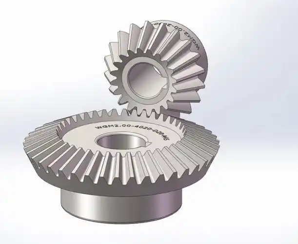 【供应【wd/沃德】标准直齿锥齿轮( 1 : 2.00)】图片