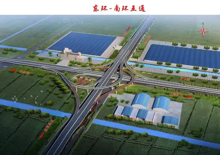 长33公里投66亿元盐城市区内环高架三期五条新线全揭密