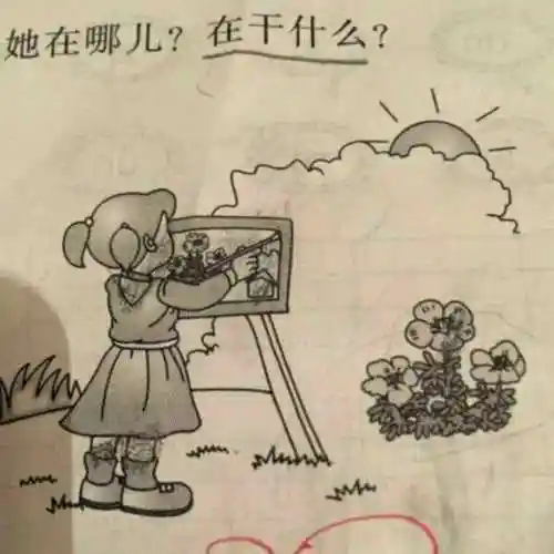 看图写一段话