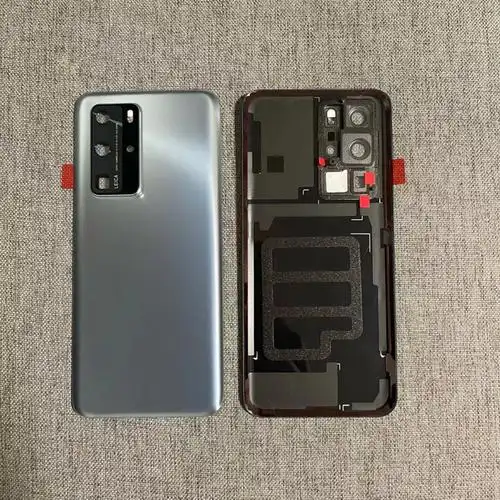 华为p40后盖原装适用p40原装拆机玻璃后盖二手华为原厂p40pro后壳后盖