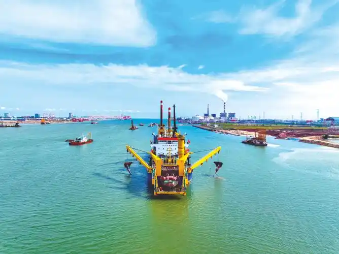 "天鲸号"投入平陆运河建设施工 为我国自主建造的首艘