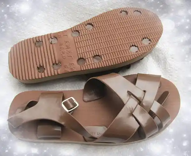 塑料凉鞋男防水凉鞋泡沫凉鞋男女夏塑料沙滩鞋老式8090儿时经典复古