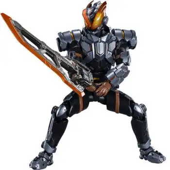 万代bandaishf假面骑士圣刃手办模型玩具15cmshf大剑玄武神话