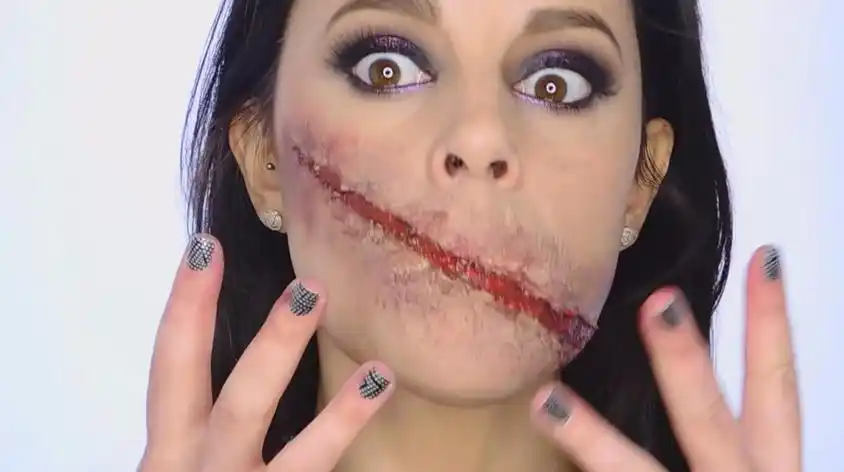 美女特效化妆成怪物视频在线观看 - 西瓜视频