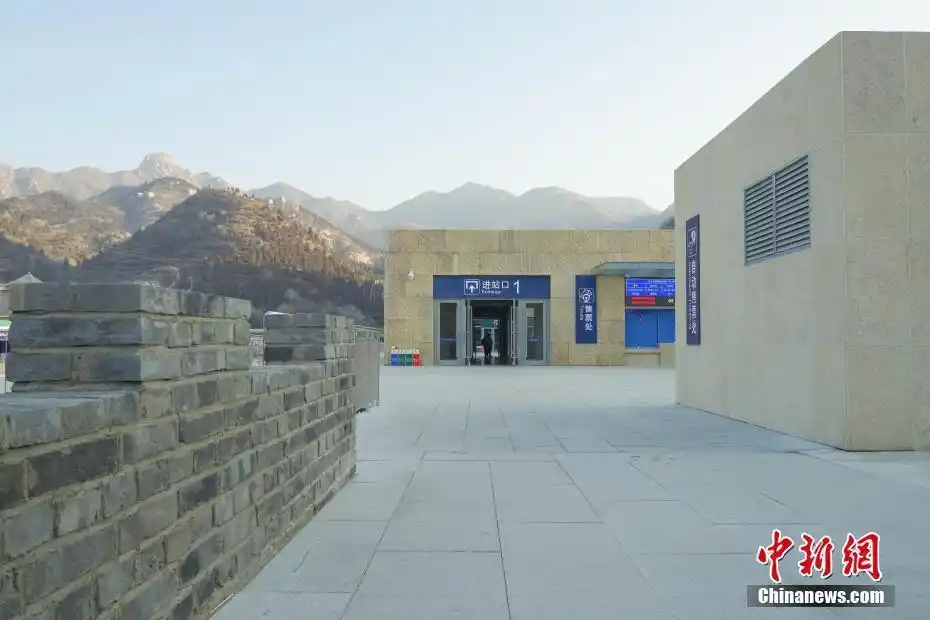 探访京张高铁八达岭长城站