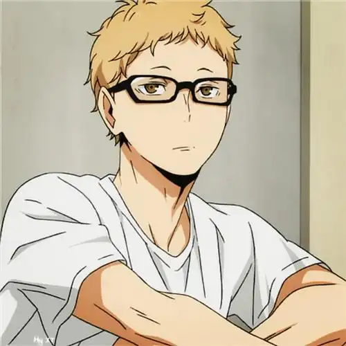 排球少年 月岛萤 二次元 动漫 动漫头像 头像 截图 自截 个性 卡通