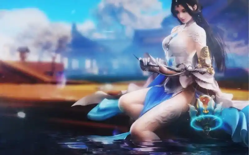 【一梦江湖】山外云·龙井问茶 云梦门派《乘云归》游戏自录mv