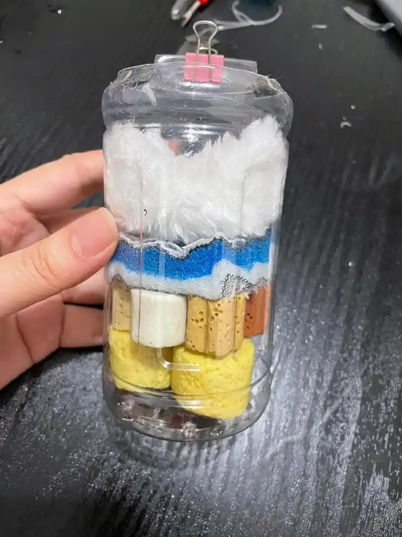 自制小鱼缸过滤盒清单来啦!