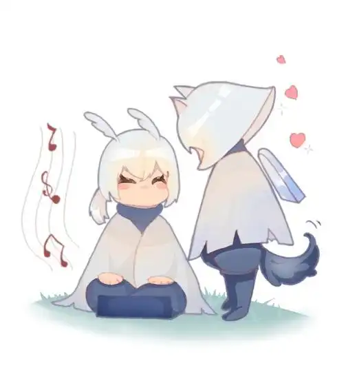 光遇白鸟和平菇光遇光遇白鸟