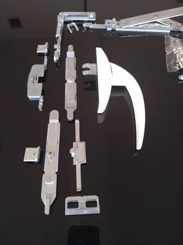 塔旋牌断桥铝平开窗改装内开内倒窗五金件铝合金平开上悬窗配件锁