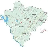 辽宁/中国辽宁兴城市地图矢量已下载0 次