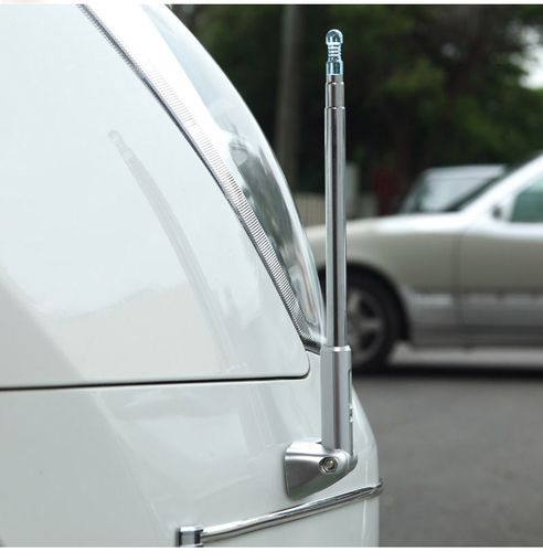 汽车天线伸缩式国旗车用旗杆导盲杆户外轿车越野通用车载装饰改装