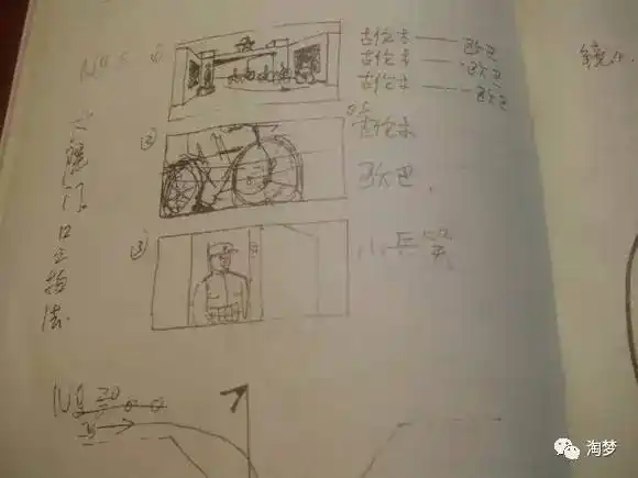 姜文阳光灿烂的日子分镜手稿你绝对没看过