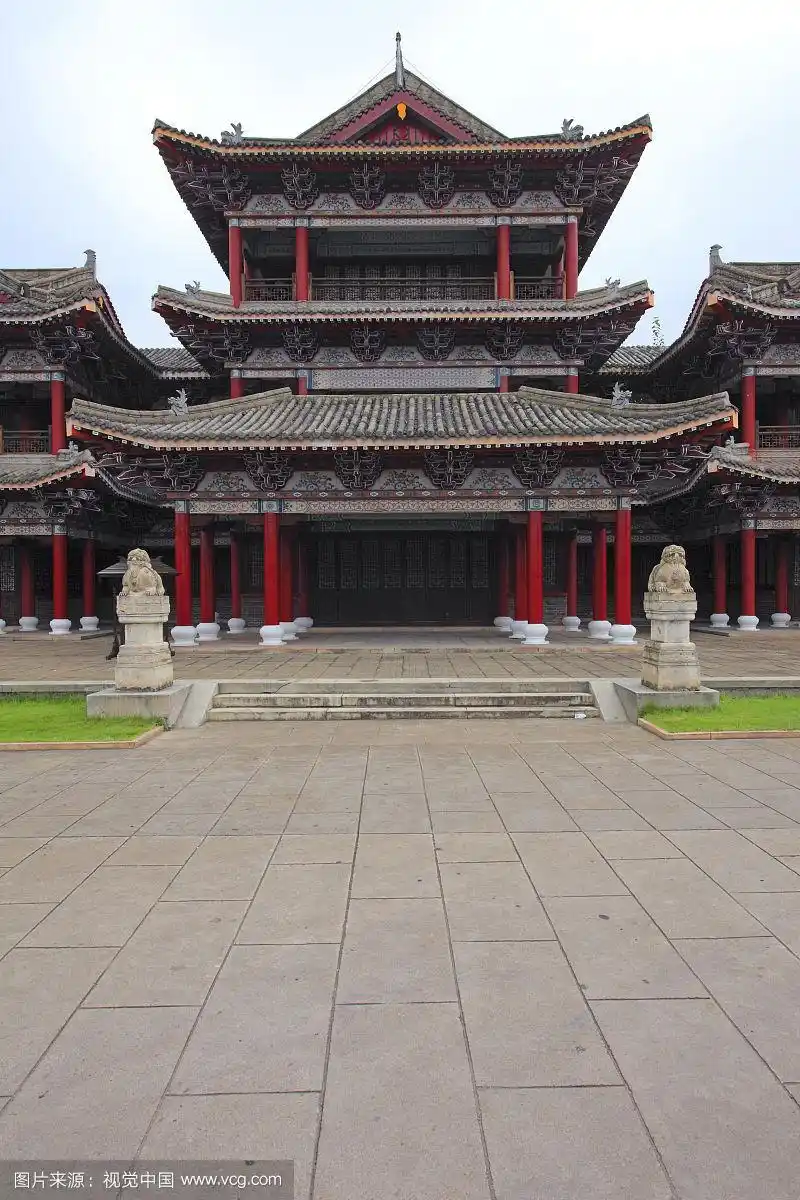 浙江横店宋代仿古建筑