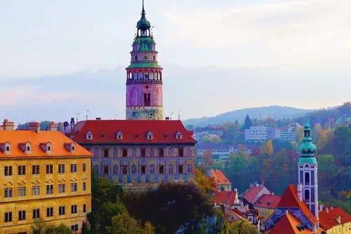 捷克,克鲁姆洛夫小镇