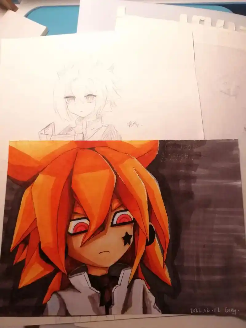 凹凸世界手绘 #格瑞#嘉德罗斯#凹凸画风 #儿童画 - 抖音